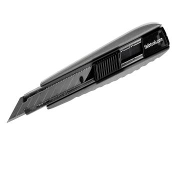 Нож YelloCut MPro выдвижным лезвием, автофиксатор, лезвия 9 мм