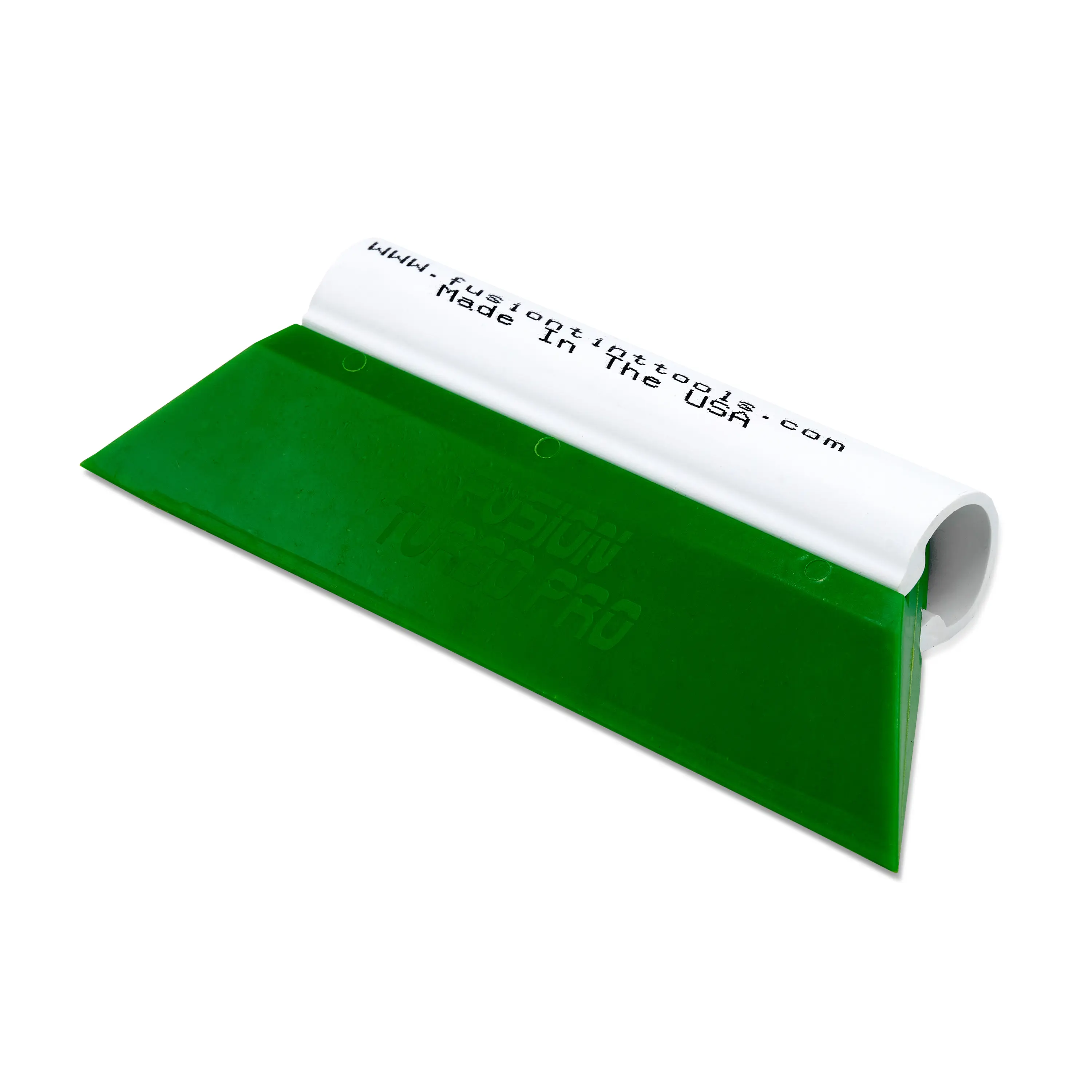 Выгонка FUSION TURBO PRO зеленая с пластиковой ручкой, 14 см.