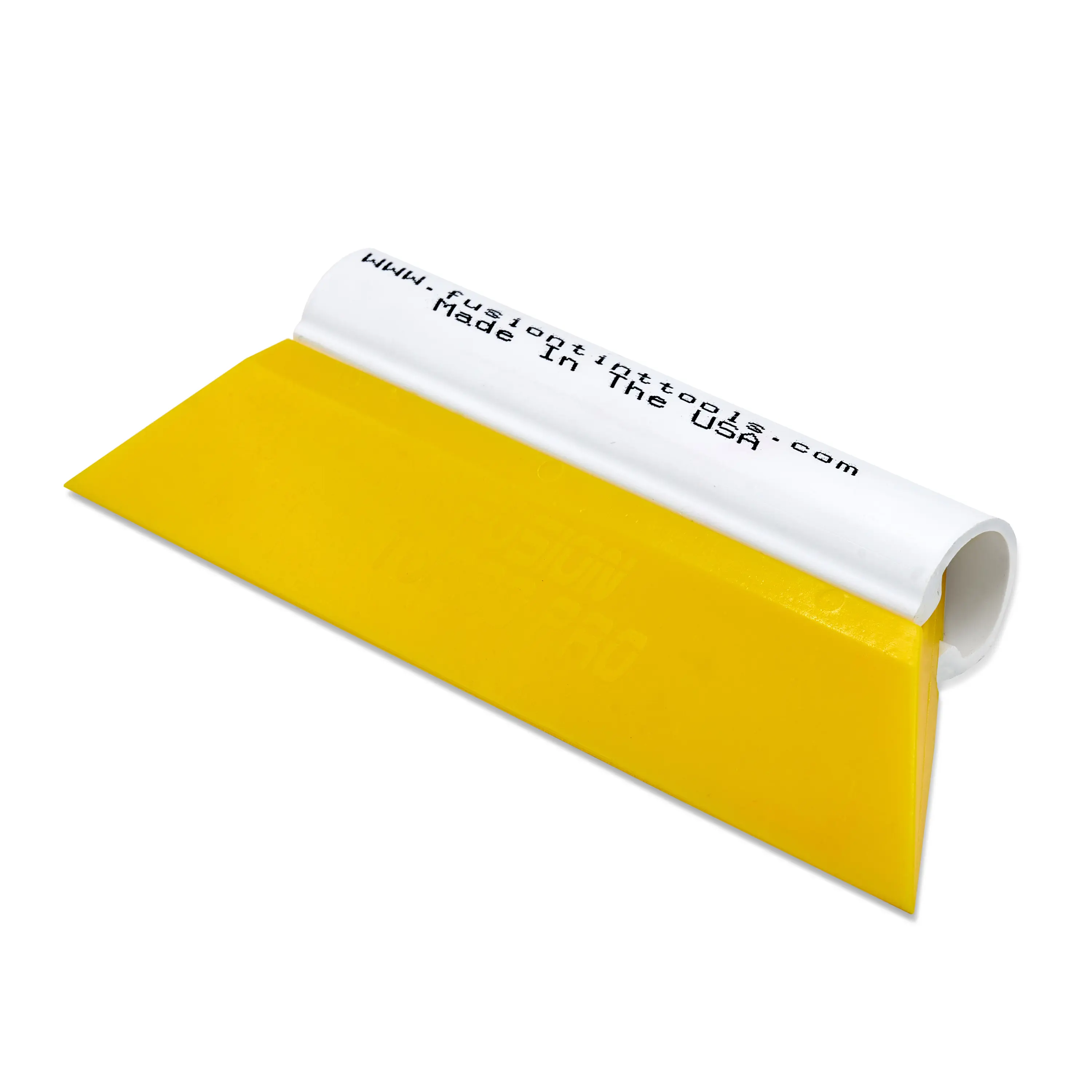 Выгонка FUSION TURBO PRO желтая с пластиковой ручкой, 14 см.