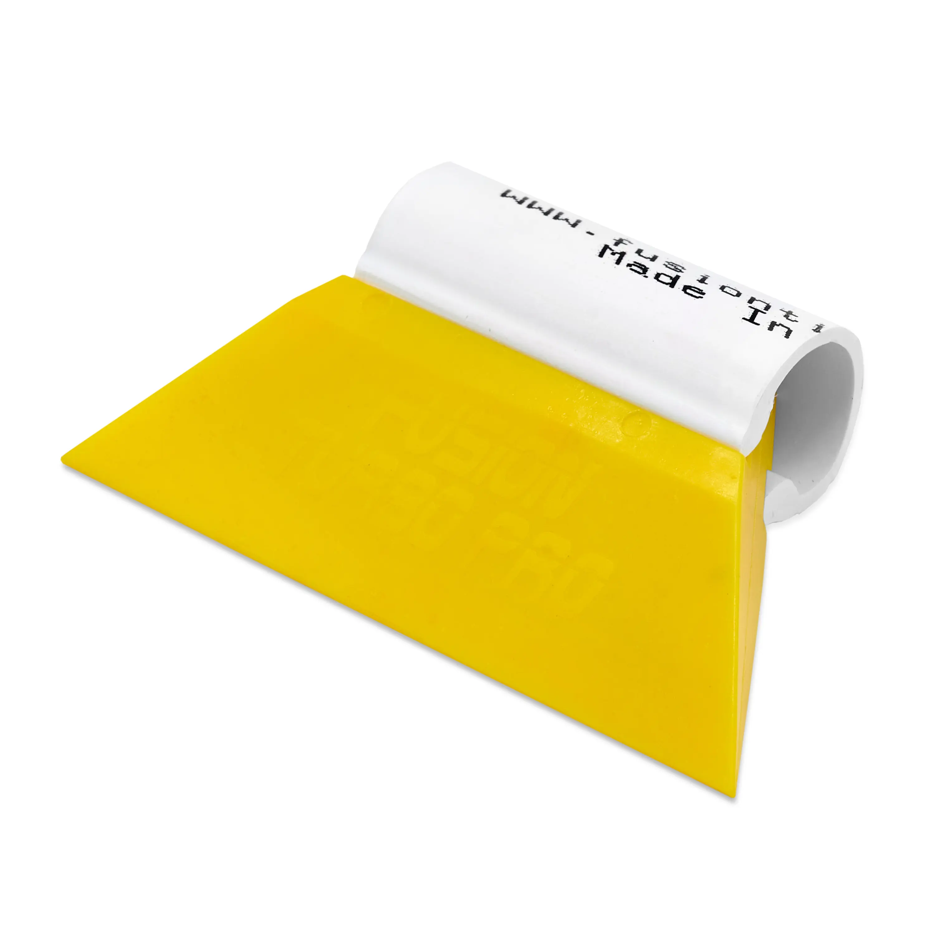 Выгонка FUSION TURBO PRO желтая с пластиковой ручкой, 8,9 см.