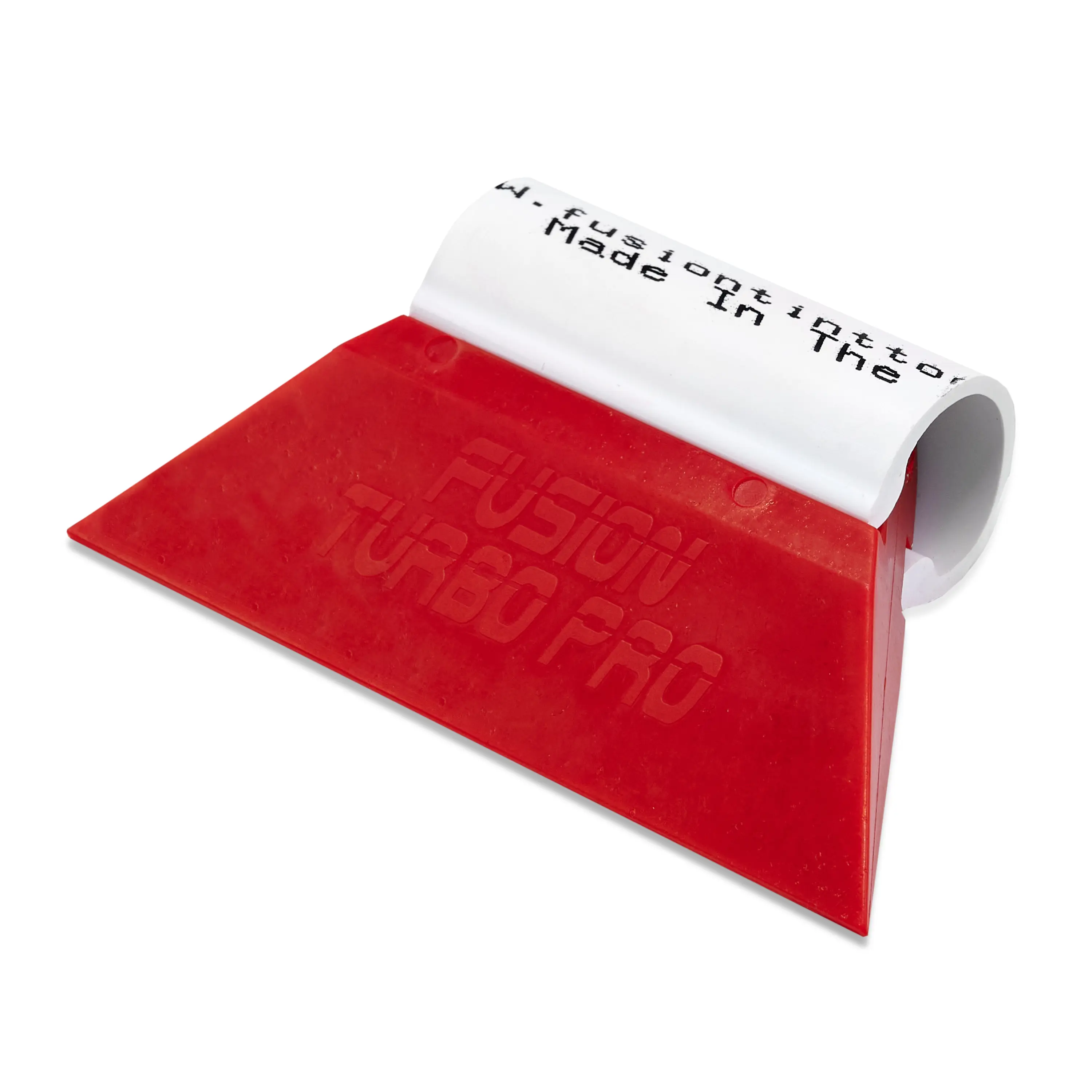 Выгонка FUSION TURBO PRO красная с пластиковой ручкой, 8,9 см.